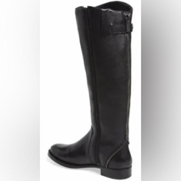 Arturo Chiang brown leather felicity riding boots knee high size 7.5 - Picture 12 of 12